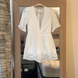 Engagement shoot romper